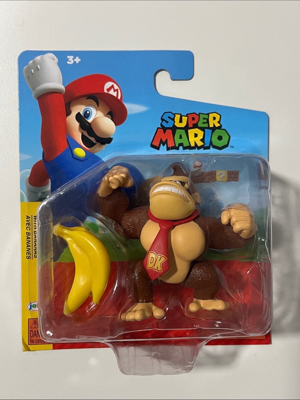 Nintendo Super Mario Donkey Kong Figure with Yellow Bananas